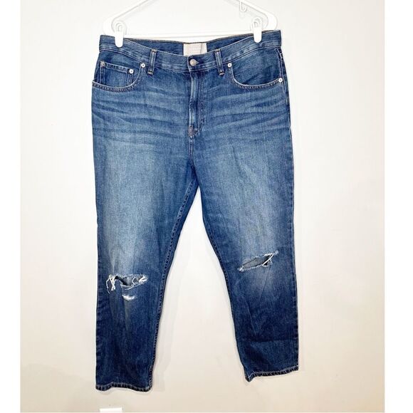Everlane the summer jean distressed size 31 - Picture 2 of 4